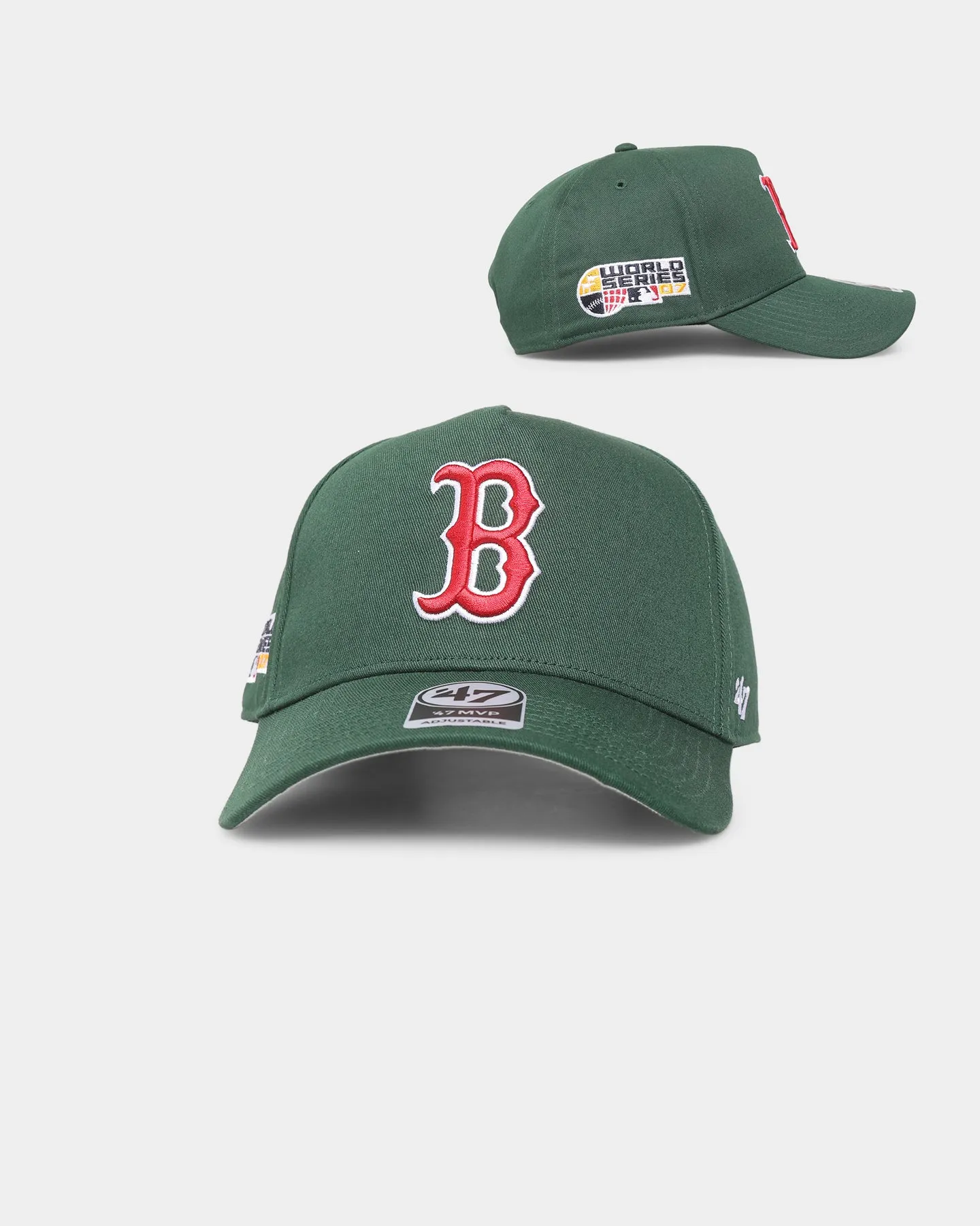 47 Brand Boston Red Sox Sure Shot MVP DT Snapback Dark Green/Red