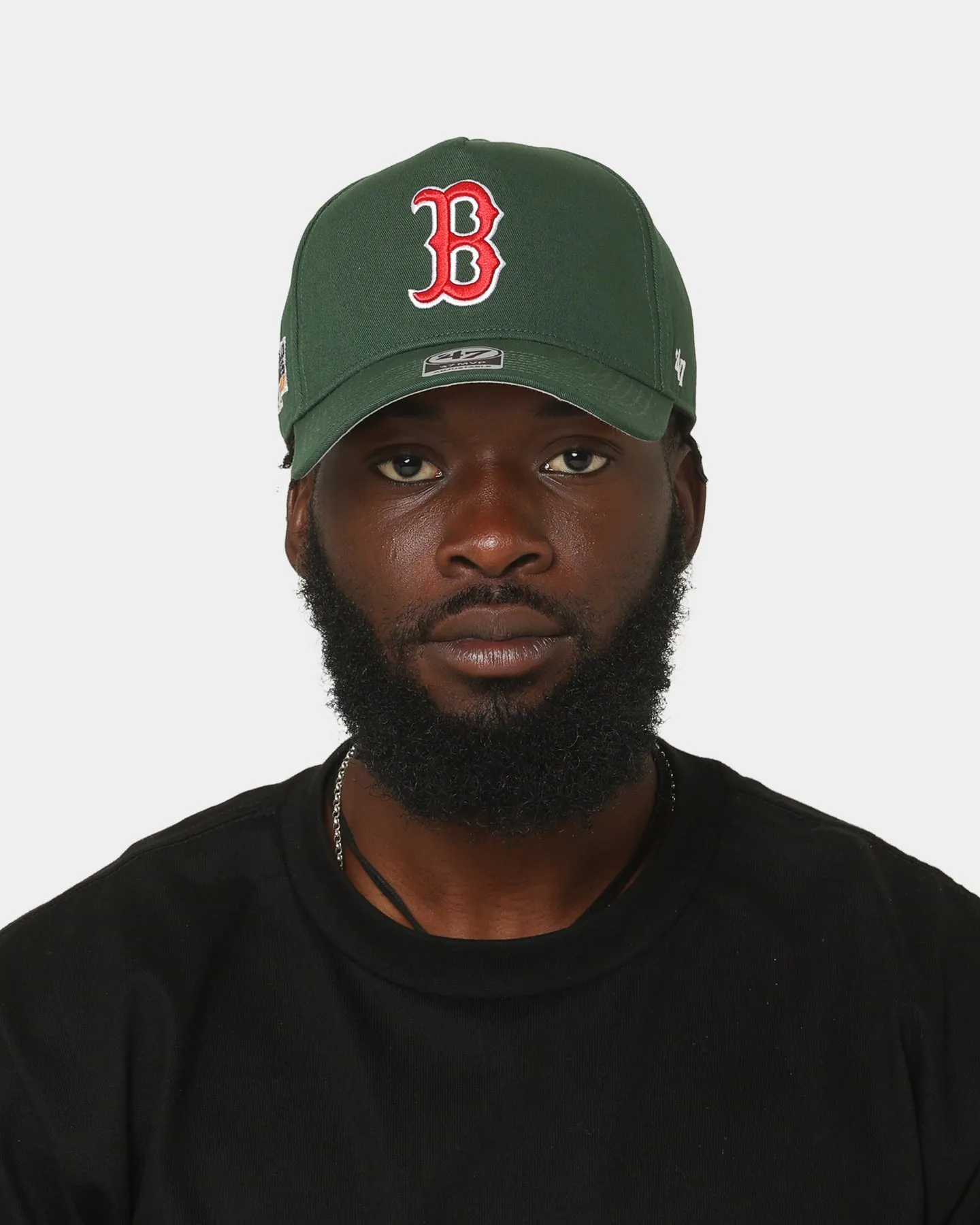 47 Brand Boston Red Sox Sure Shot MVP DT Snapback Dark Green/Red