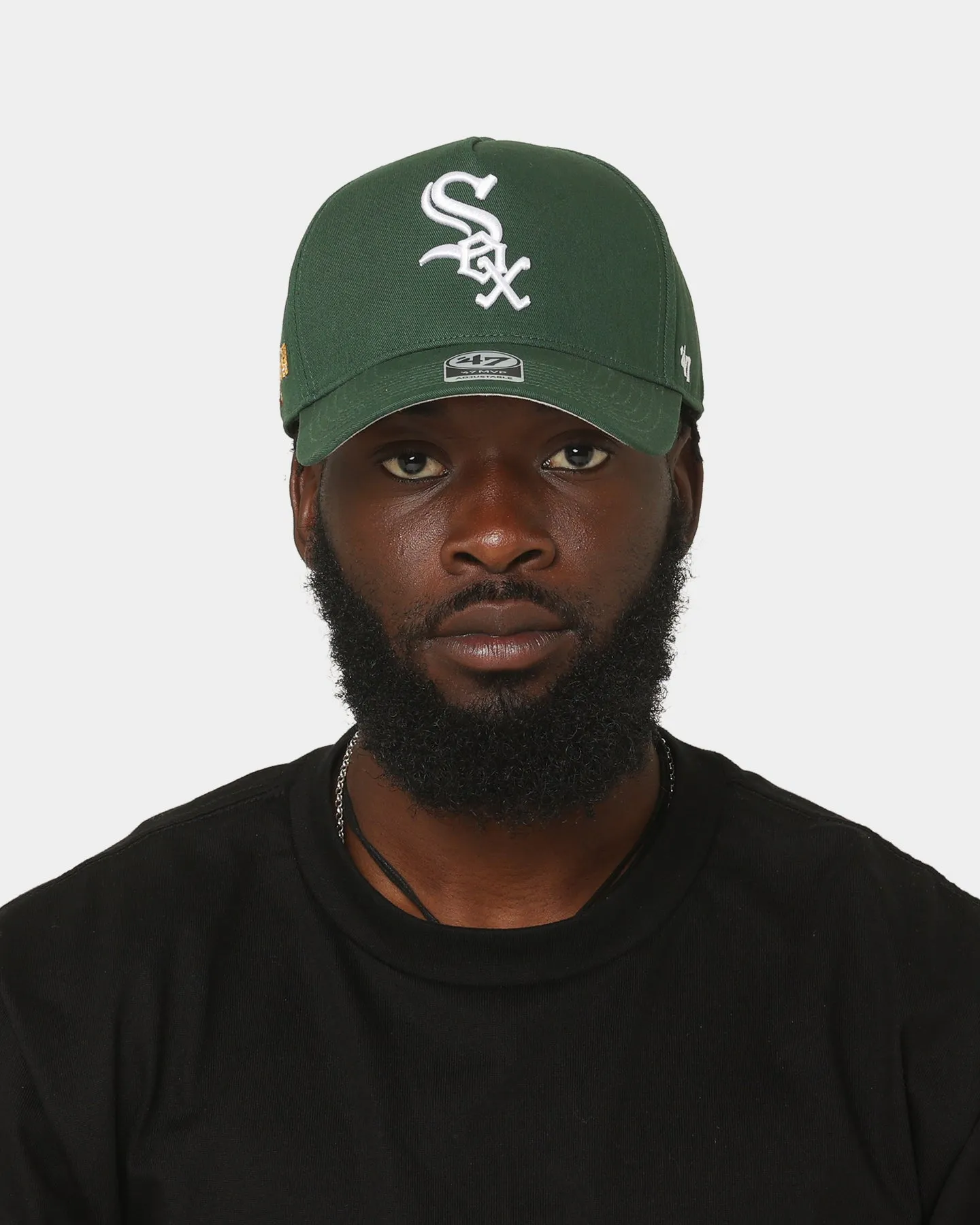 47 Brand Chicago White Sox Sure Shot MVP DT Snapback Dark Green/Red