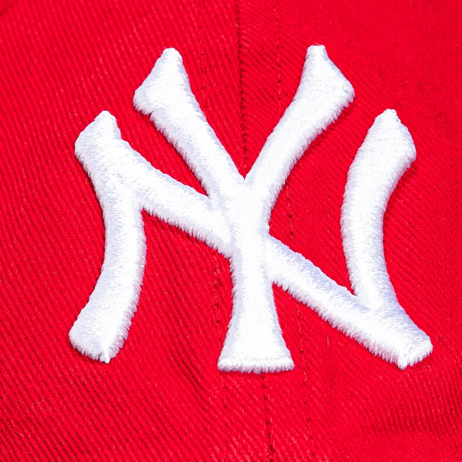 47 Brand New York Yankees Cleanup Adjustable Hat - Red, White