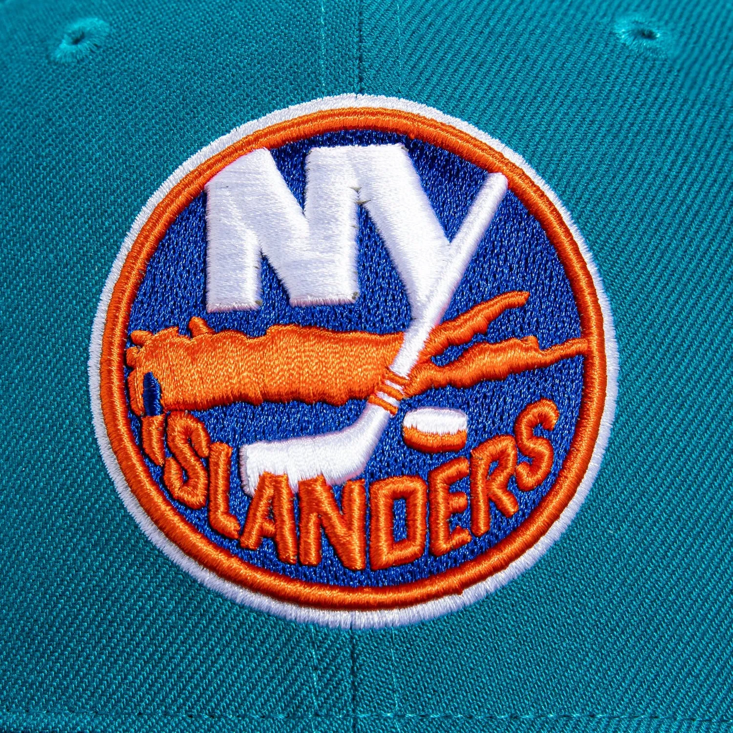 47 Brand Sureshot New York Islanders 1996 All Star Game Patch Snapback Hat - Teal, Black