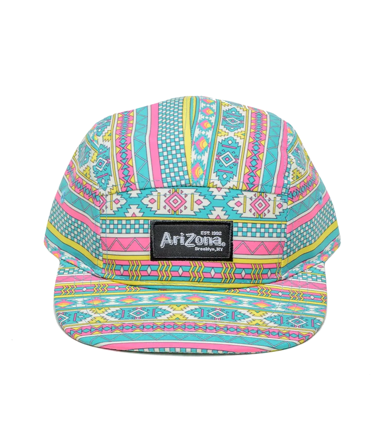 5-Panel Aztec Hat