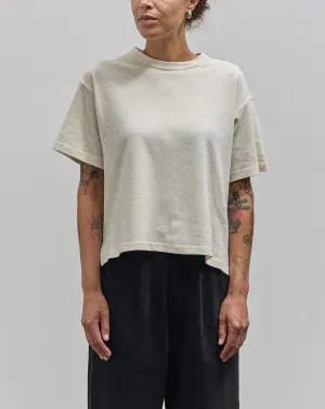 7115 Signature Cropped Tee, Off-White