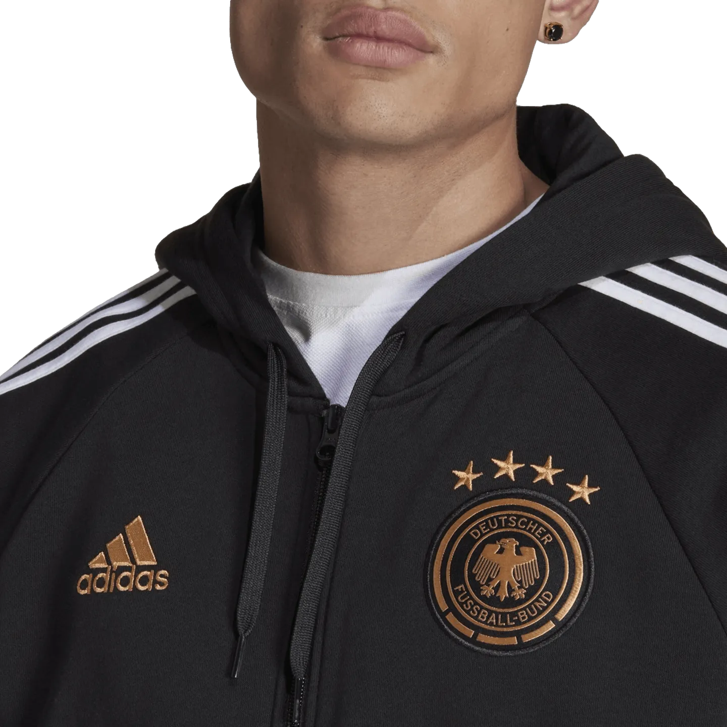 Adidas Germany 22 DNA Full Zip Hoodie