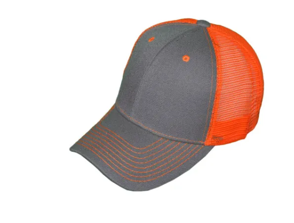 Adult Structured Trucker Hats with Mesh Back