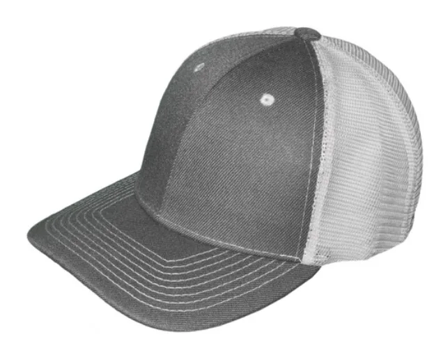 Adult Structured Trucker Hats with Mesh Back