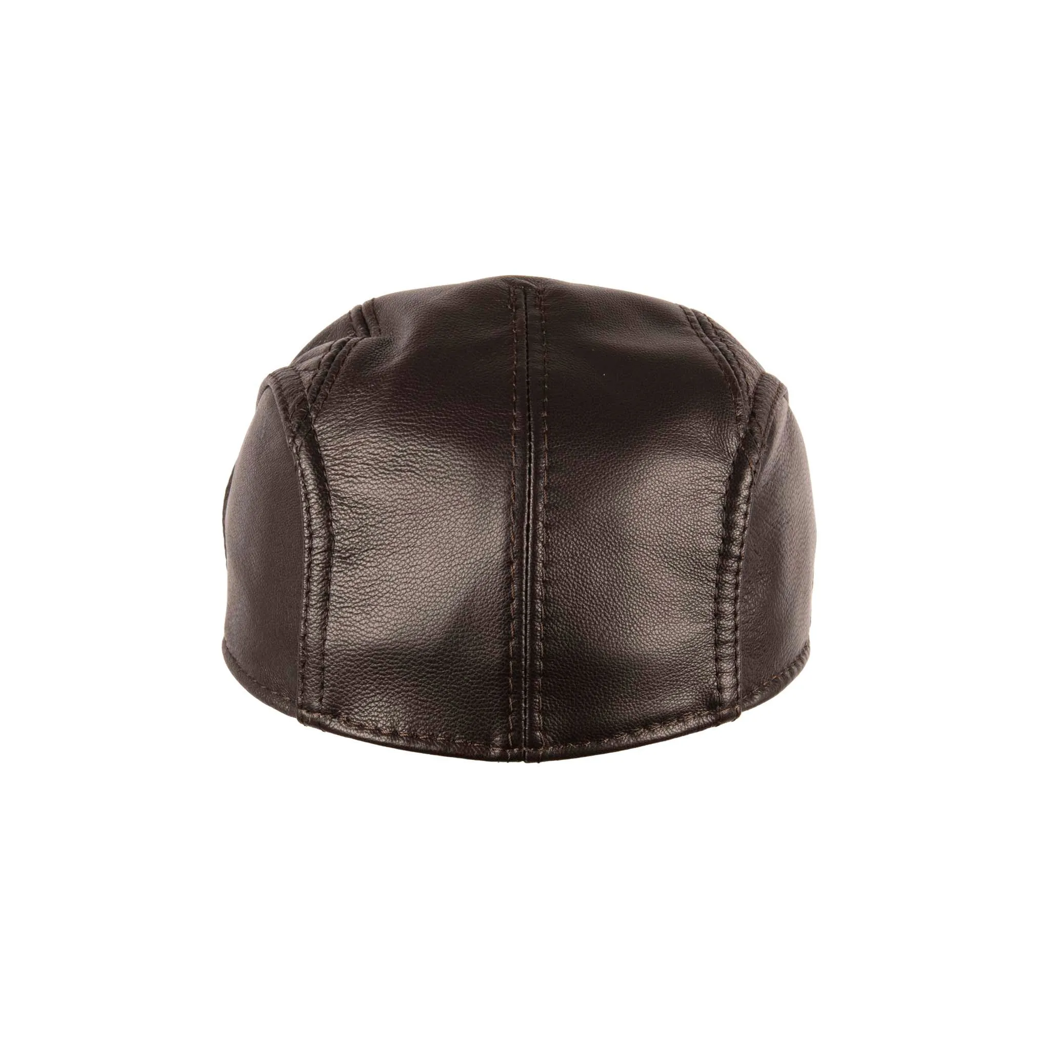 Arthur Heritage Leather Flat Cap