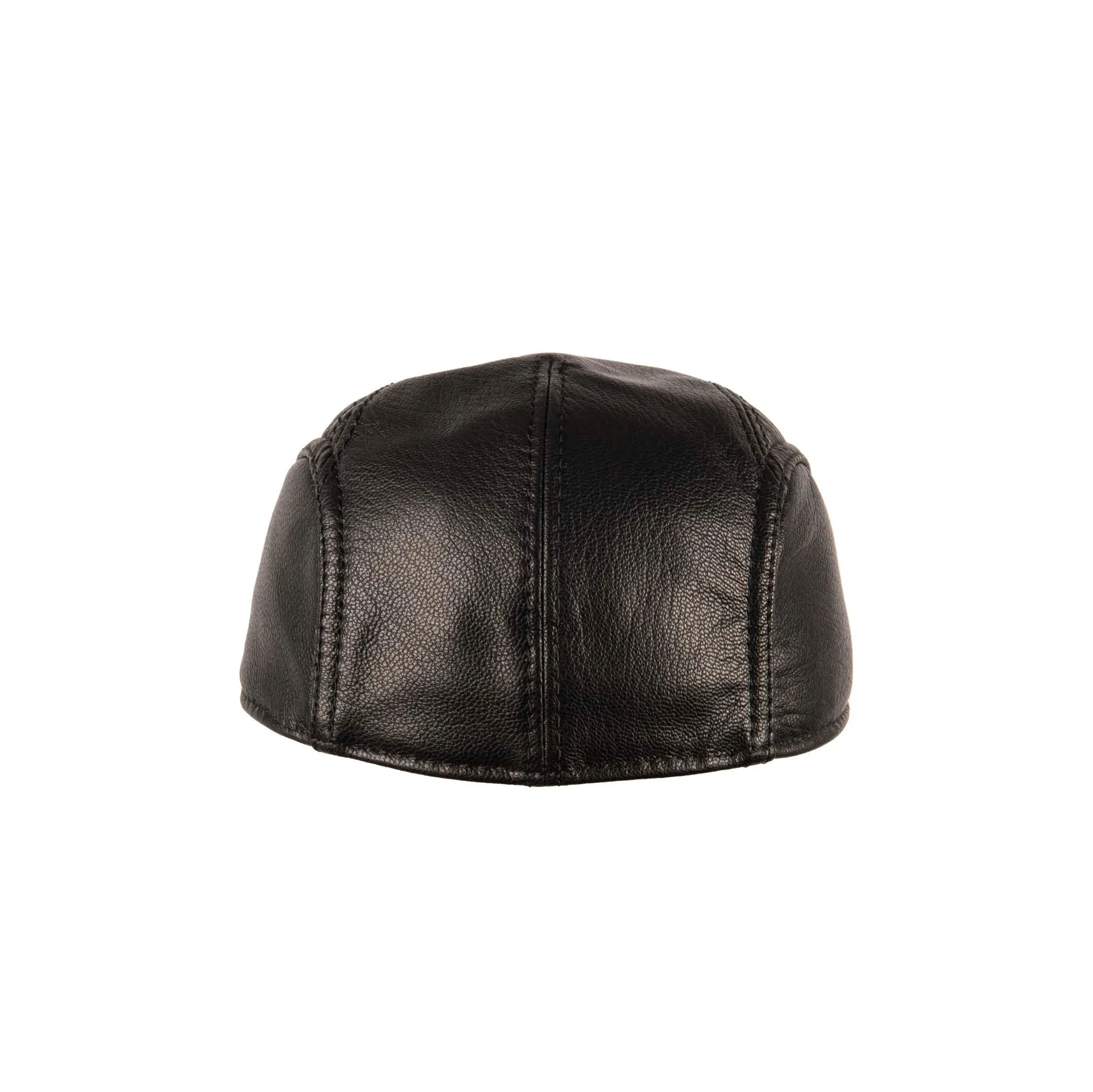 Arthur Heritage Leather Flat Cap