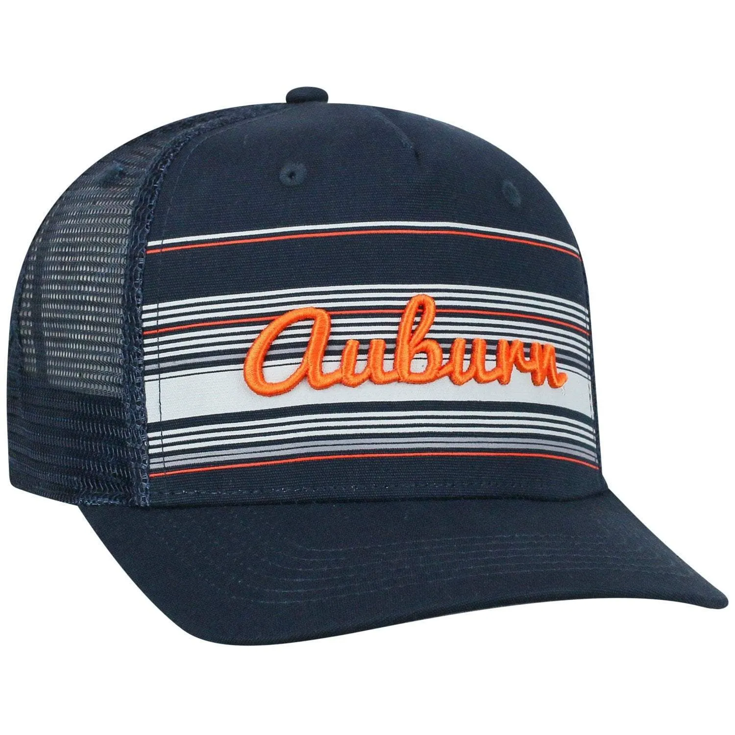 Auburn Tigers TOW Navy "2Iron" Structured Mesh Adj. Hat Cap