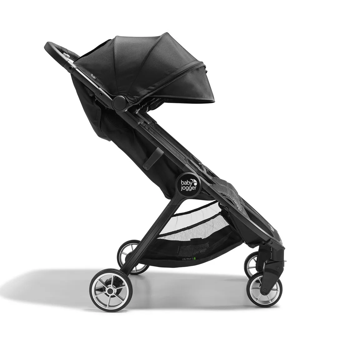 Baby Jogger City Tour 2 Double Stroller - Pitch Black