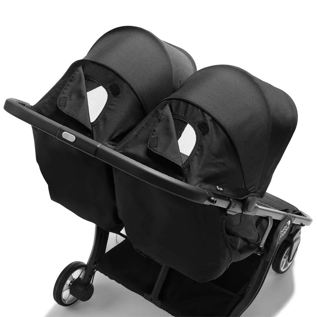 Baby Jogger City Tour 2 Double Stroller - Pitch Black