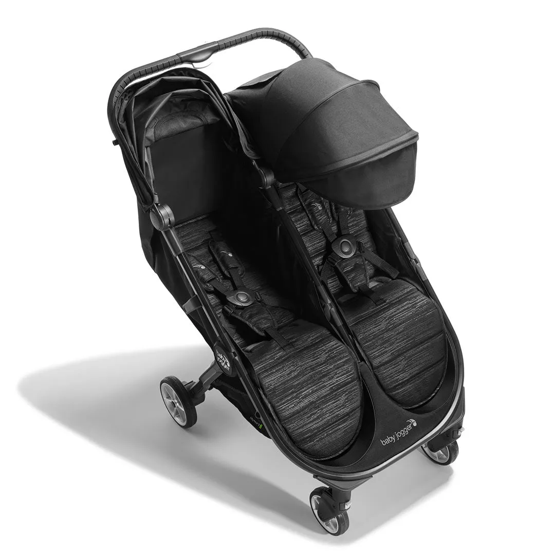 Baby Jogger City Tour 2 Double Stroller - Pitch Black