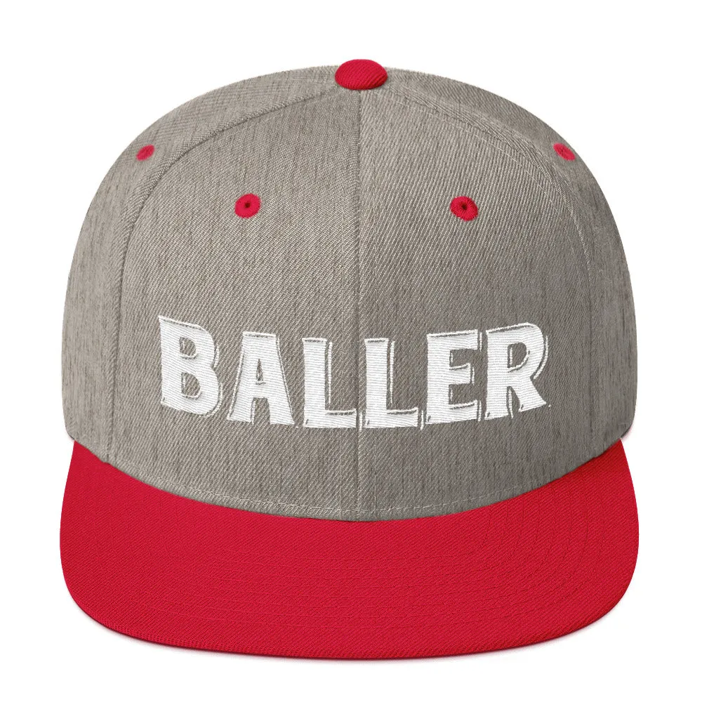 Baller Snapback Hat