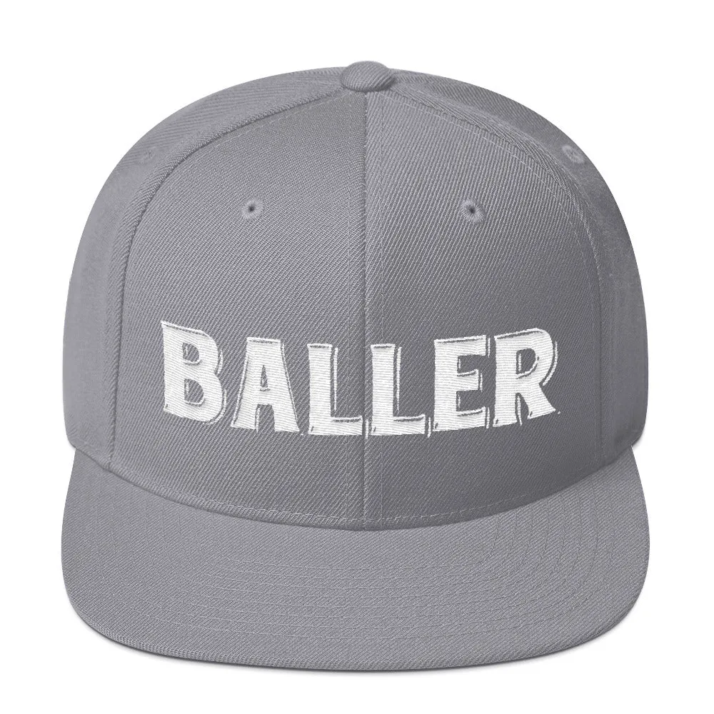 Baller Snapback Hat