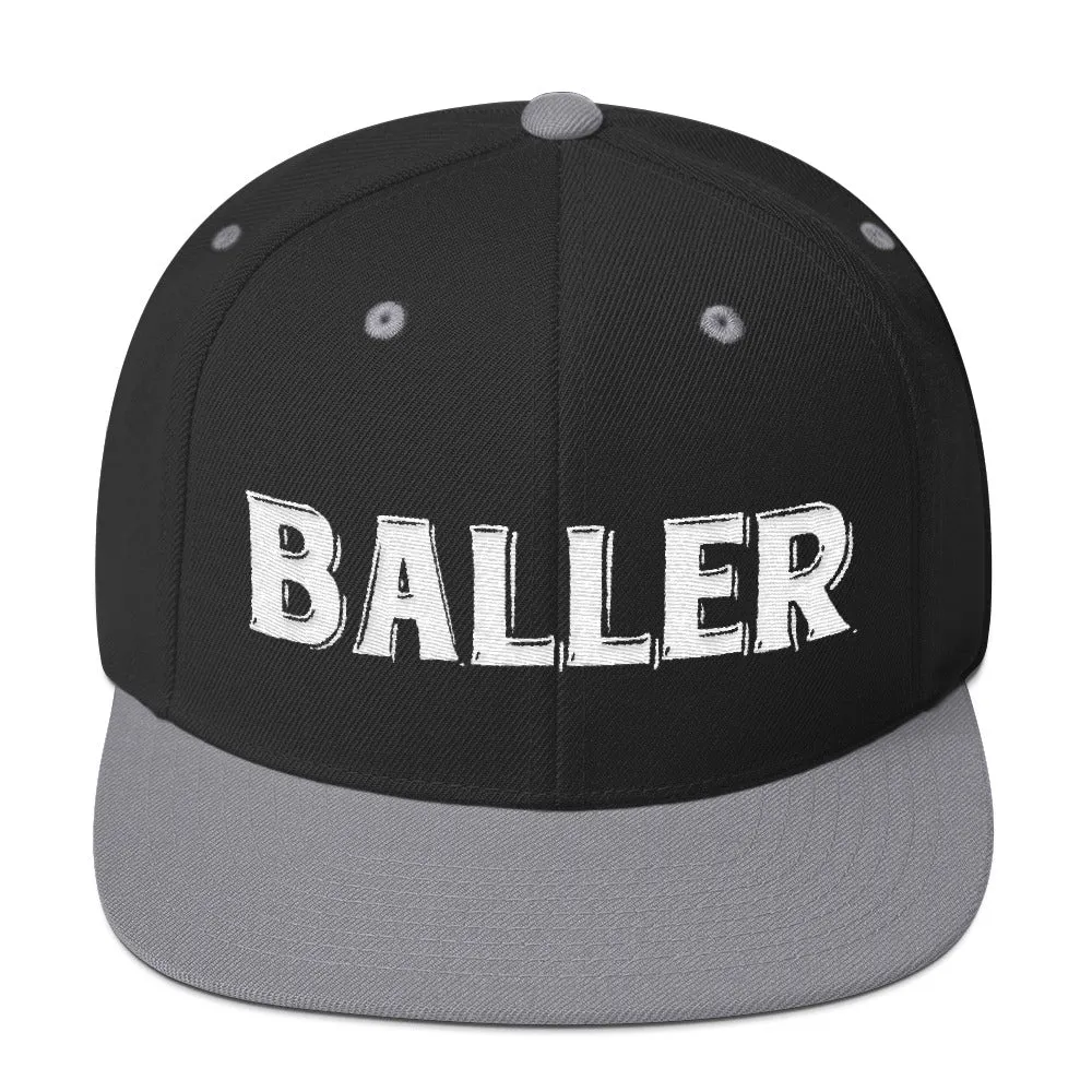 Baller Snapback Hat