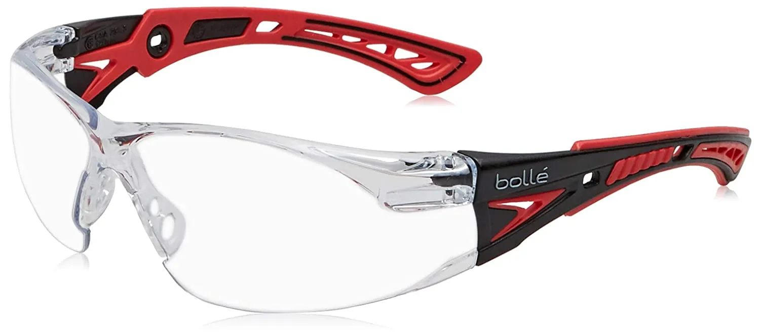 Bolle RUSH CLEAR Clear Lens Safety Glasses