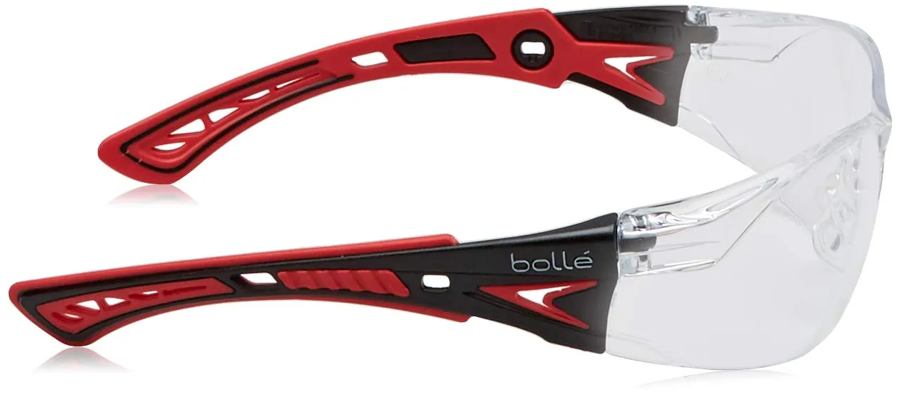 Bolle RUSH CLEAR Clear Lens Safety Glasses