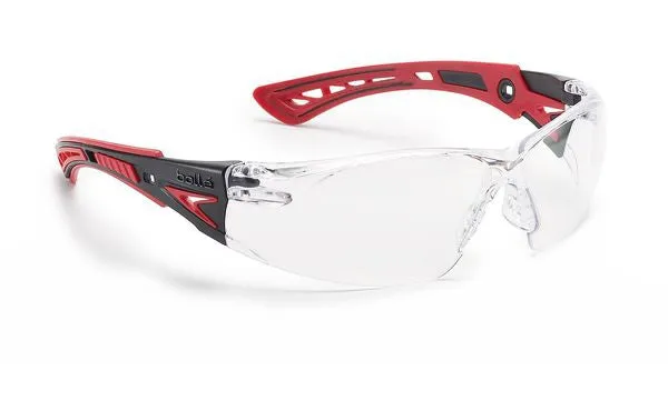 Bolle RUSH CLEAR Clear Lens Safety Glasses