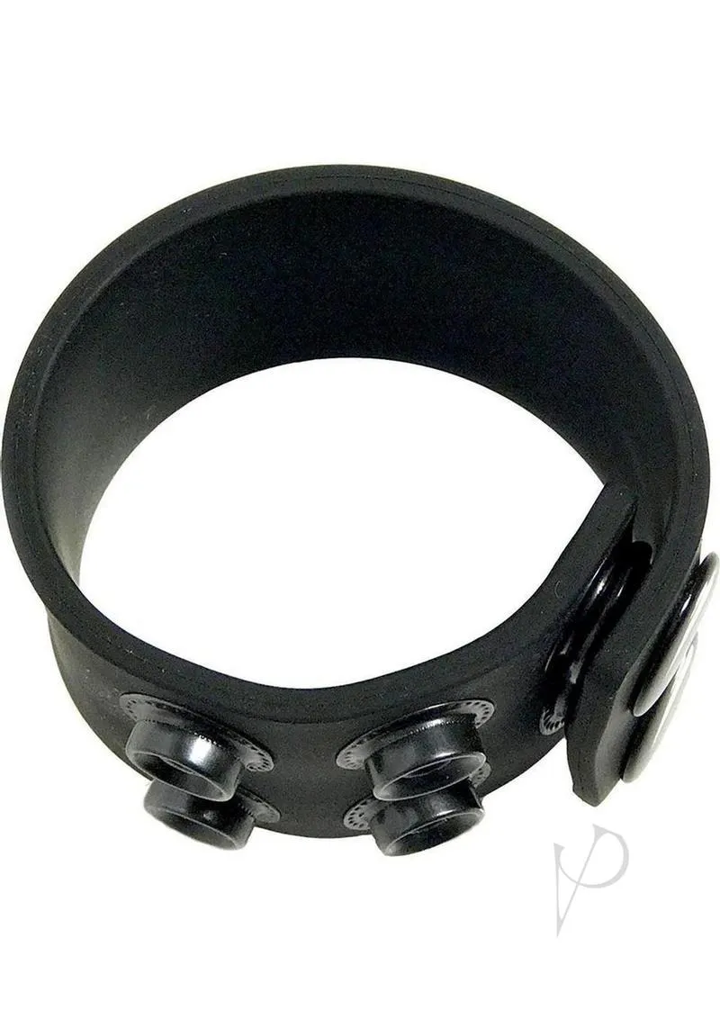 Boneyard Silicone Ball Strap Black