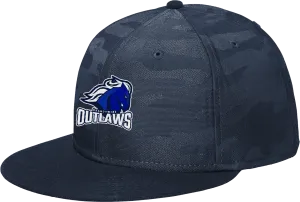 Brandywine Outlaws New Era Camo Flat Bill Snapback Cap