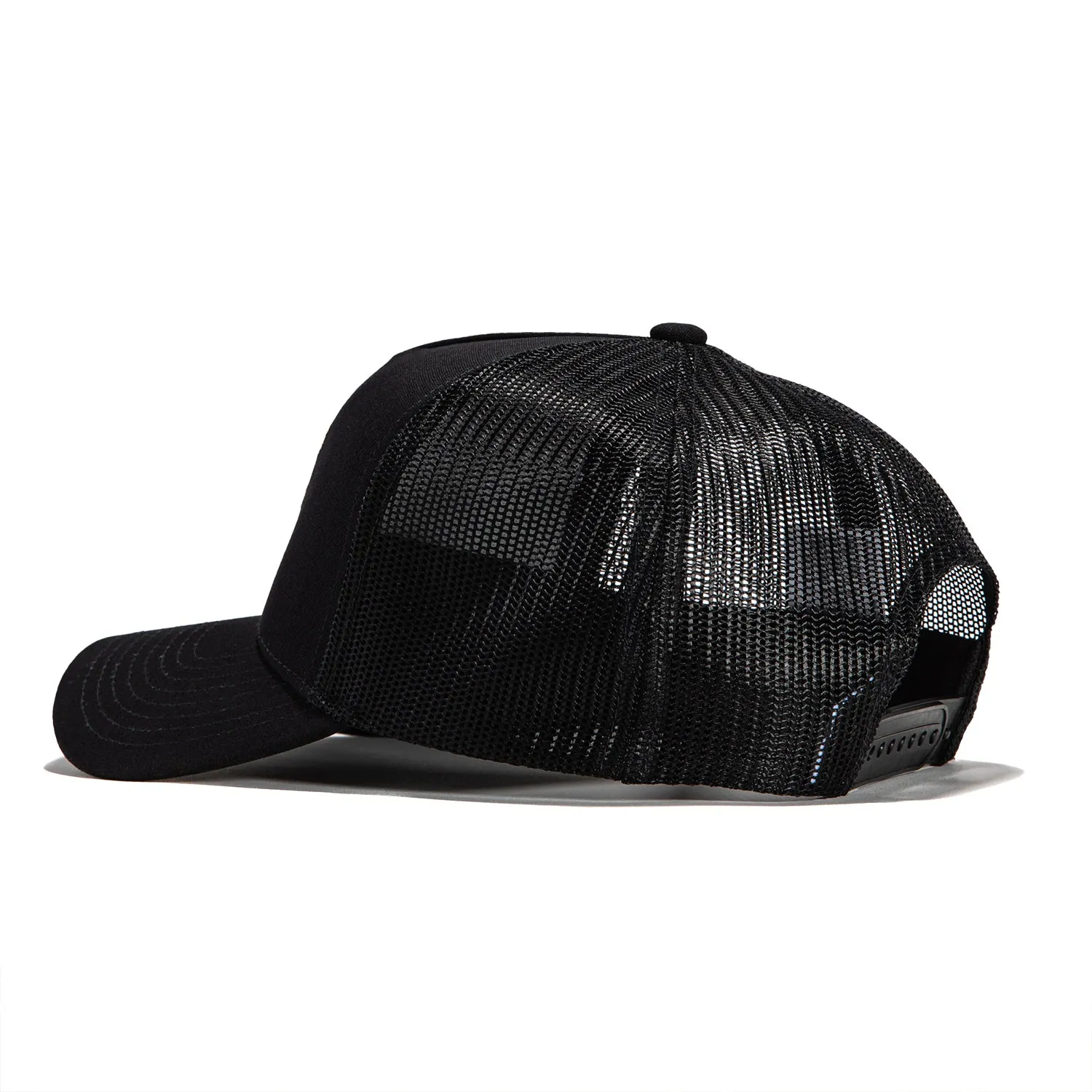 Brixton Alpha Black x C MP Mesh Snapback Hat - Black