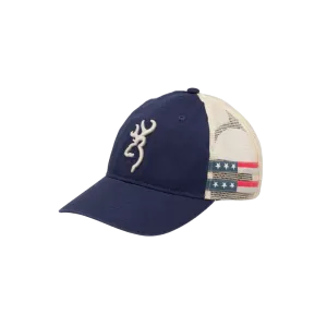 Browning Men's Stars and Stripes Navy Cap