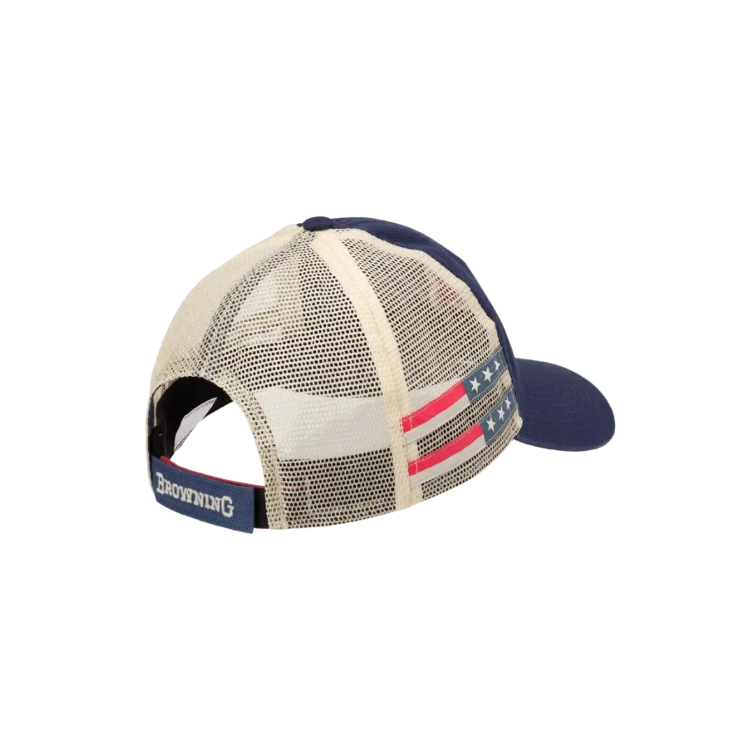 Browning Men's Stars and Stripes Navy Cap