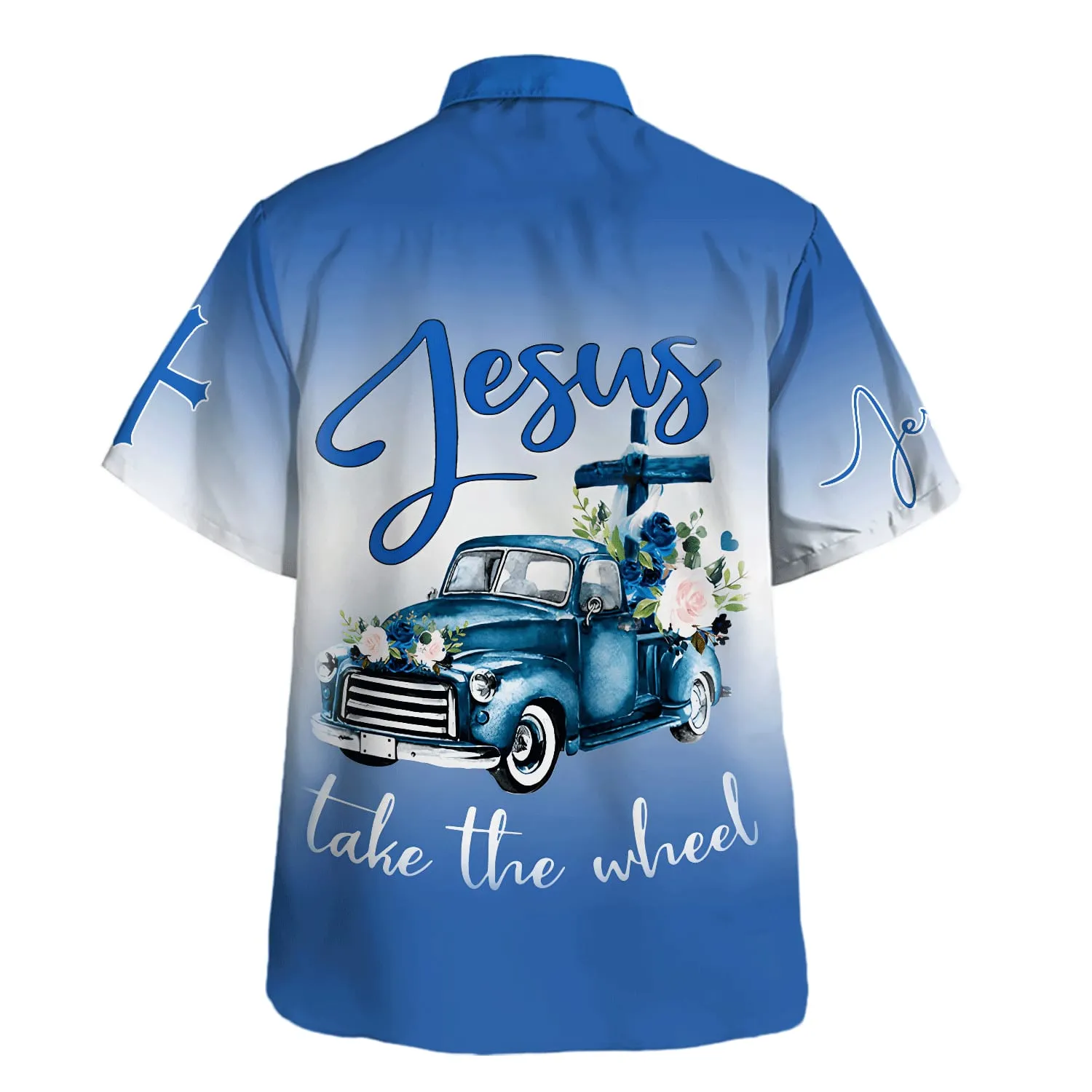 Car Jesus Take The Wheel Hawaiian Shirt For Men and Women - Christian Hawaiian shirt