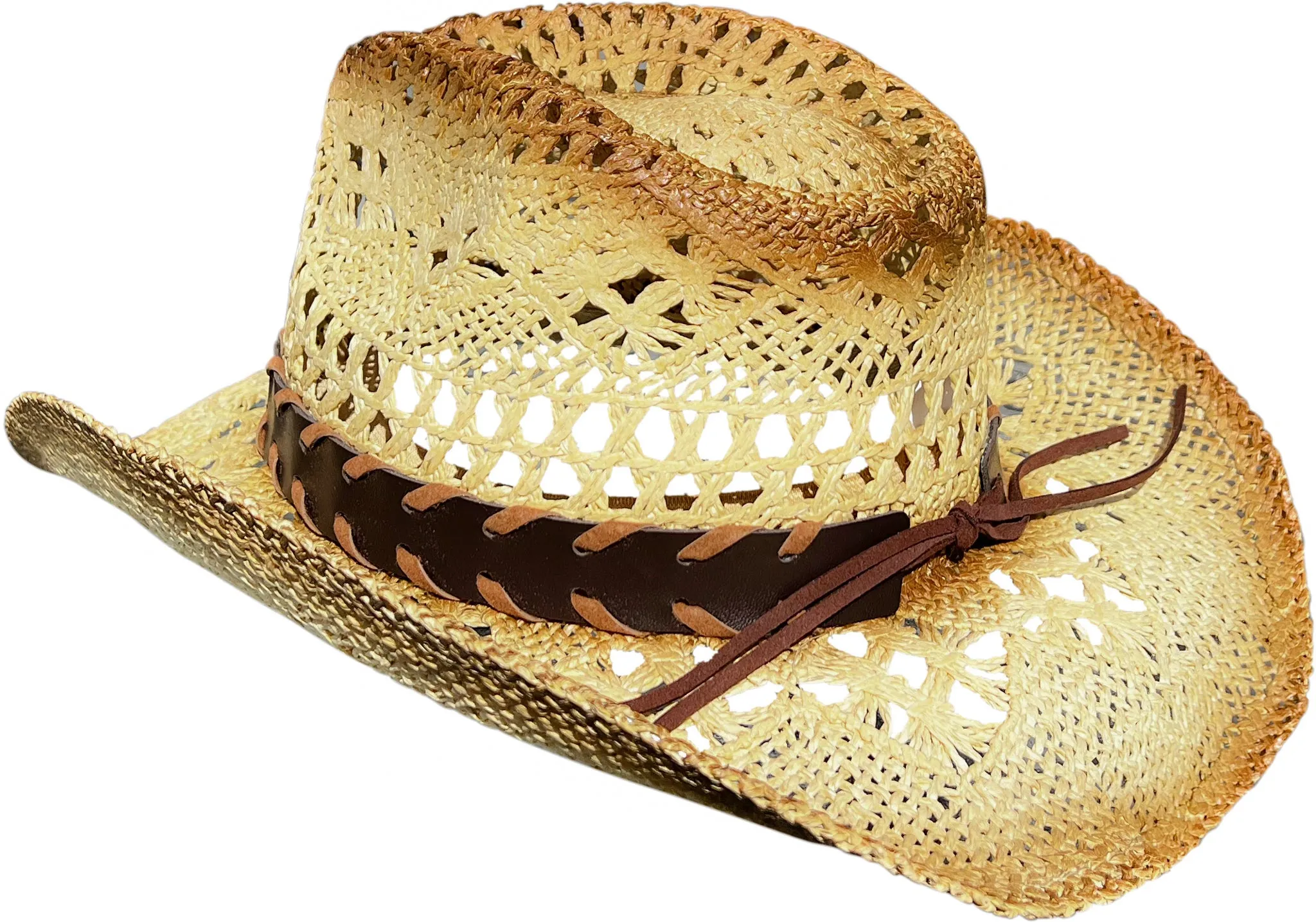 Corral Straw Cowboy Hat