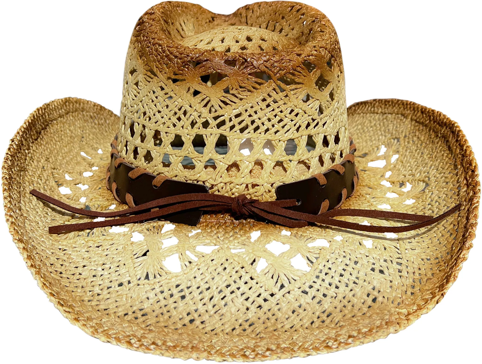 Corral Straw Cowboy Hat