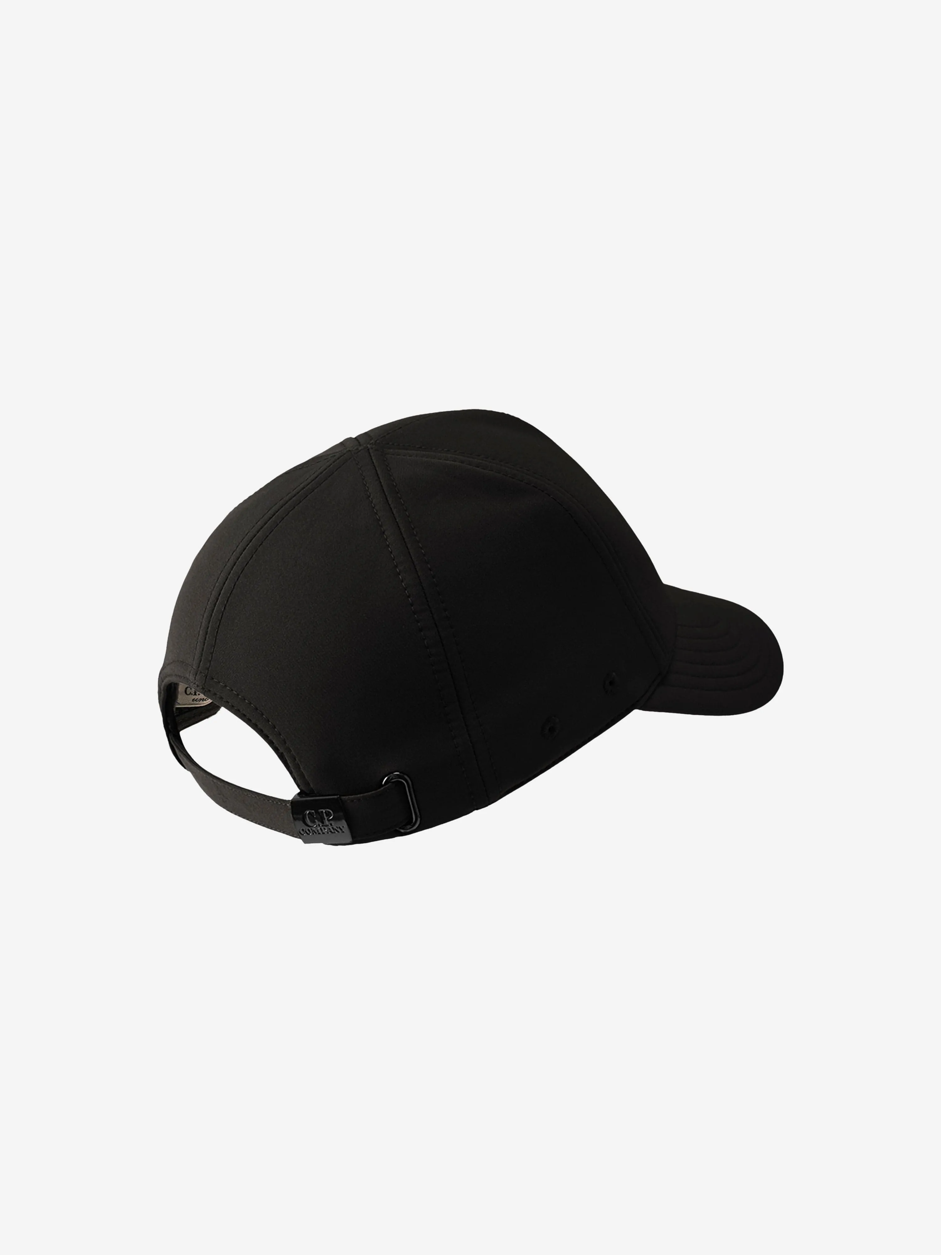 C.P. Company Boys Logo Cap in Black