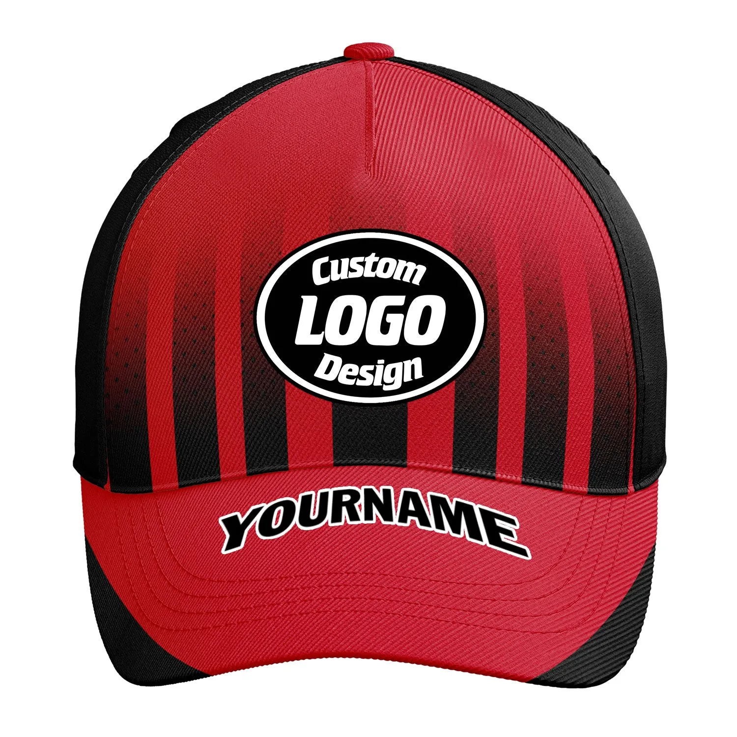 Custom Hat Sport Design Cap Stitched Adjustable Personalized YW061-D023031-5