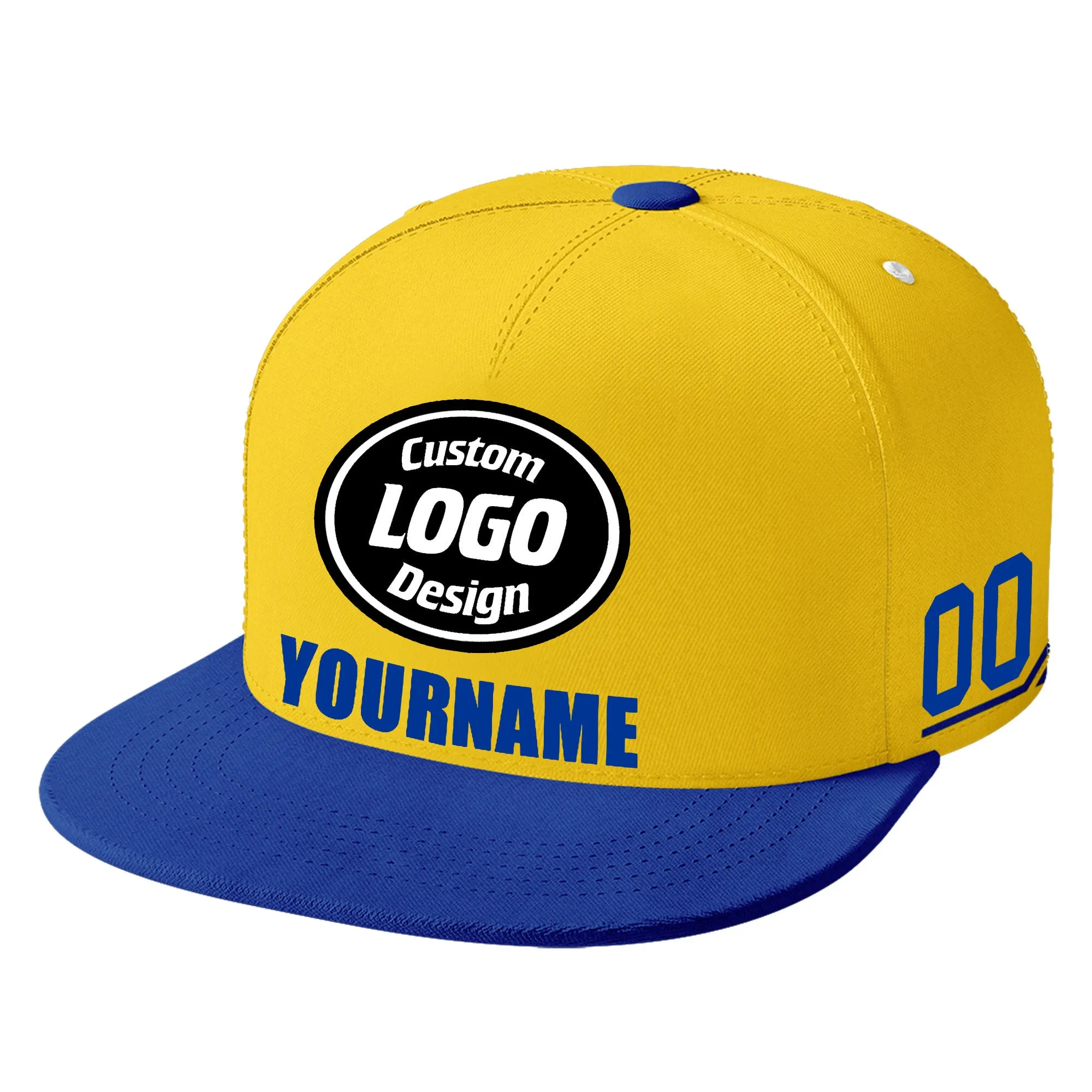 Custom Sport Design Hat Stitched Adjustable Snapback Personalized Baseball Cap PR067B-bd0b007a-aa