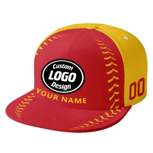 Custom Sport Design Hat Stitched Adjustable Snapback Personalized Baseball Cap PR067B-bd0b00d9-8