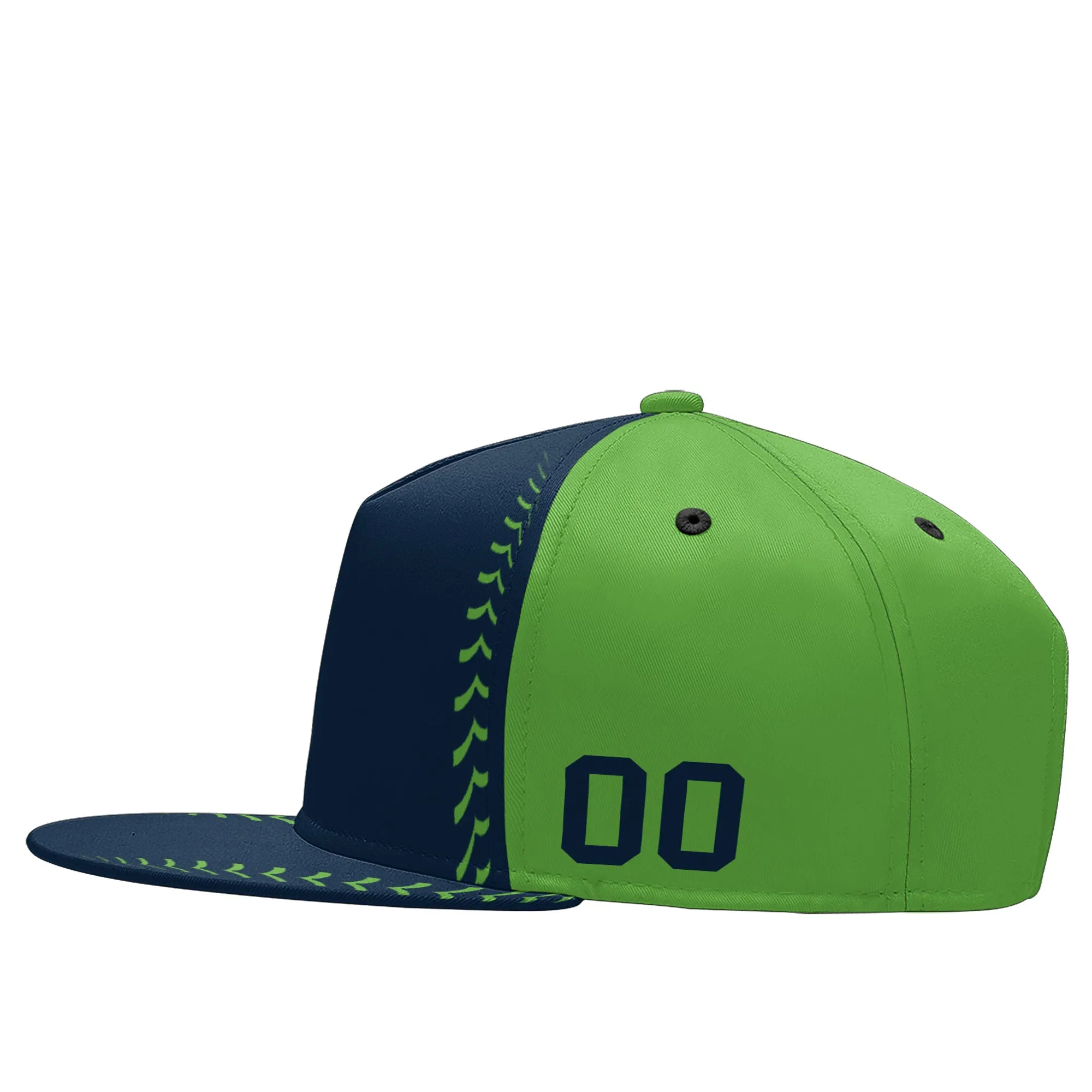 Custom Sport Design Hat Stitched Adjustable Snapback Personalized Baseball Cap PR067B-bd0b00d9-ae