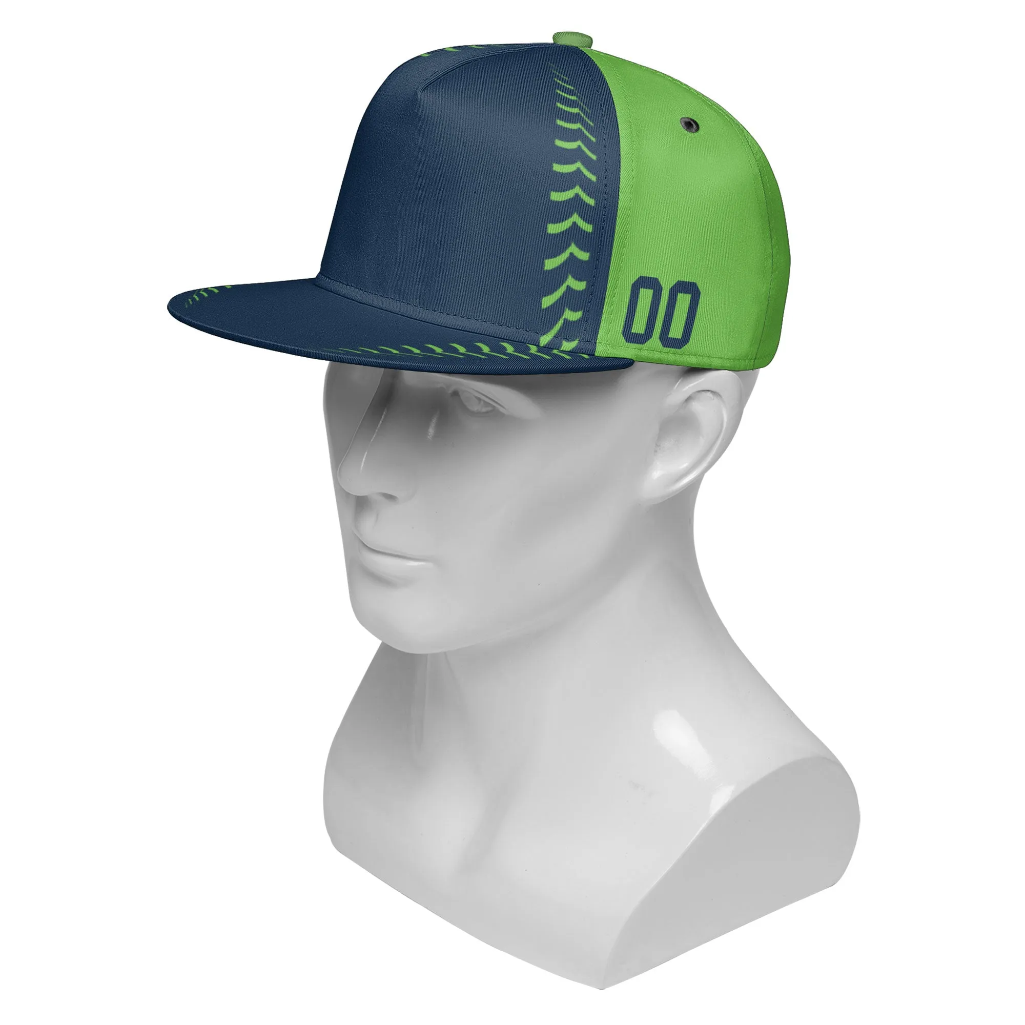 Custom Sport Design Hat Stitched Adjustable Snapback Personalized Baseball Cap PR067B-bd0b00d9-ae