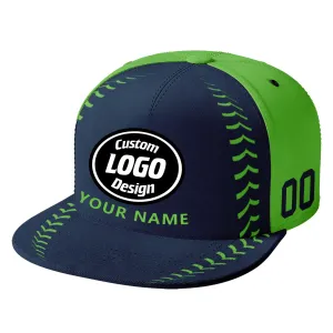 Custom Sport Design Hat Stitched Adjustable Snapback Personalized Baseball Cap PR067B-bd0b00d9-ae