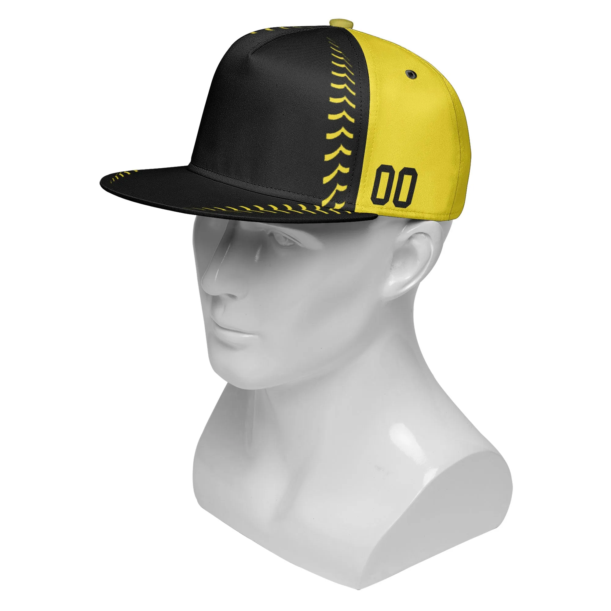 Custom Sport Design Hat Stitched Adjustable Snapback Personalized Baseball Cap PR067B-bd0b00d9-b7