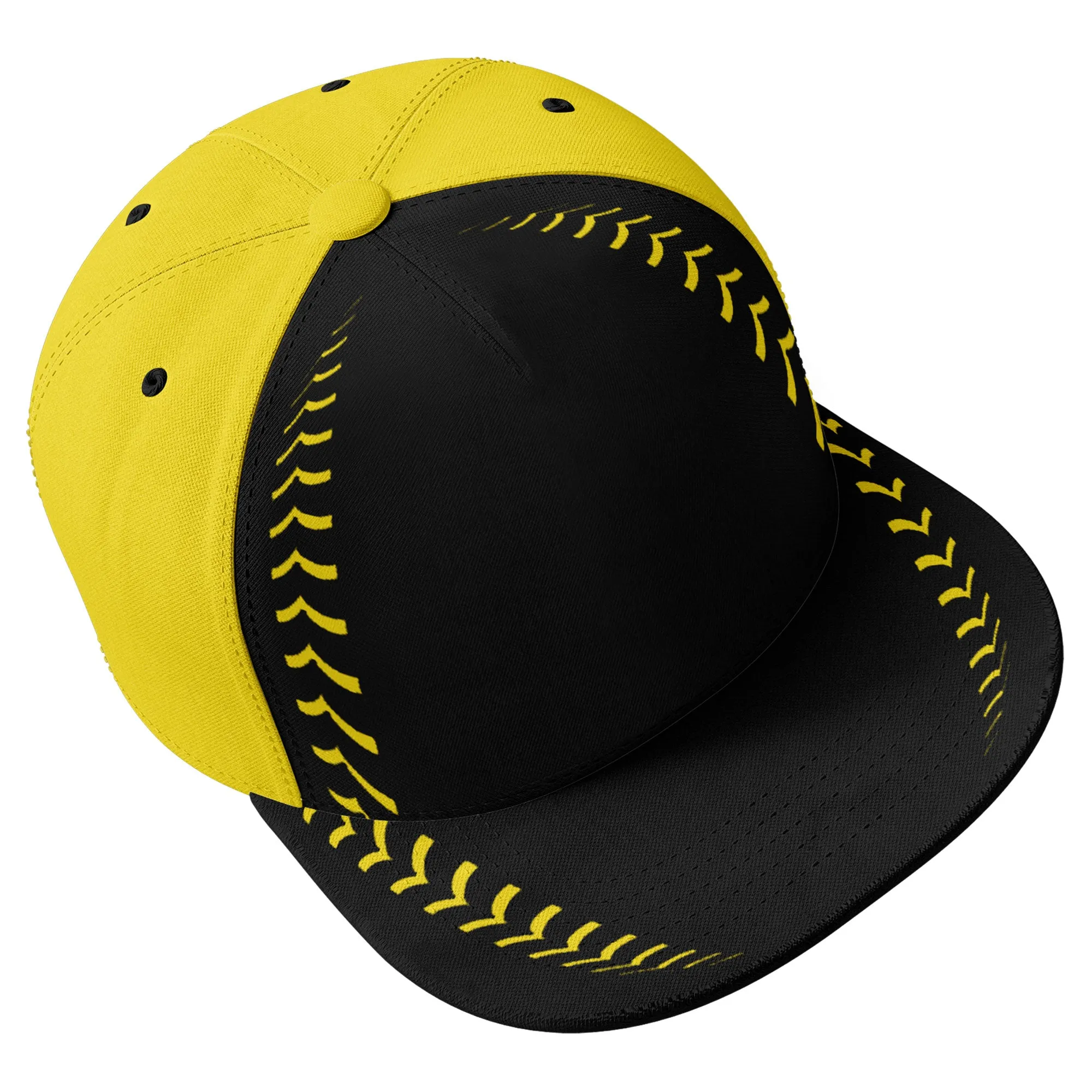 Custom Sport Design Hat Stitched Adjustable Snapback Personalized Baseball Cap PR067B-bd0b00d9-b7