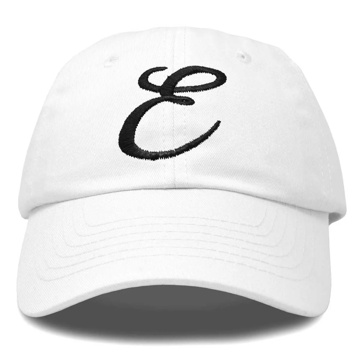 Dalix Initial Letter E Hat