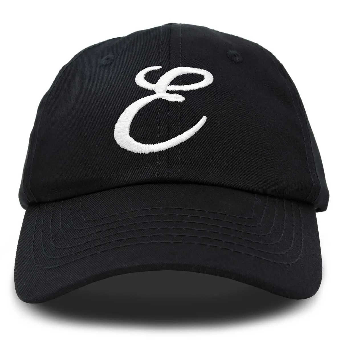 Dalix Initial Letter E Hat