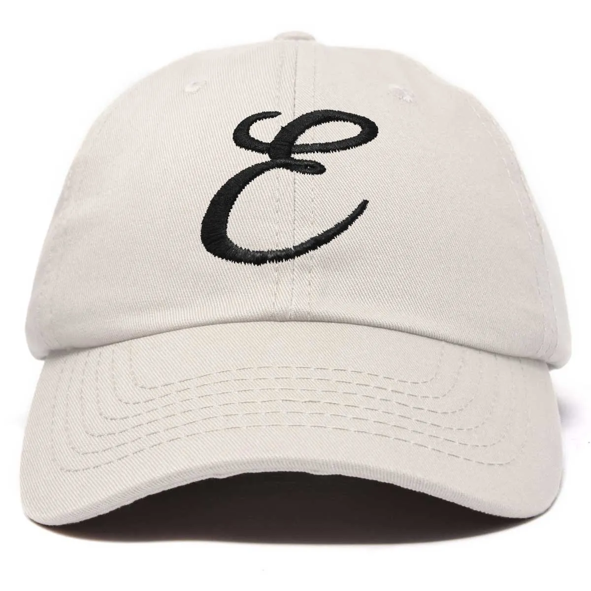 Dalix Initial Letter E Hat