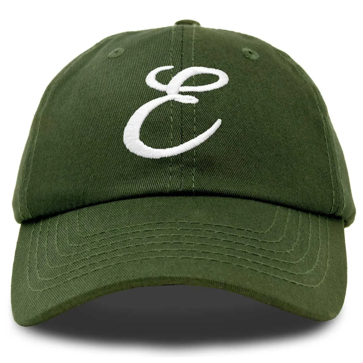 Dalix Initial Letter E Hat