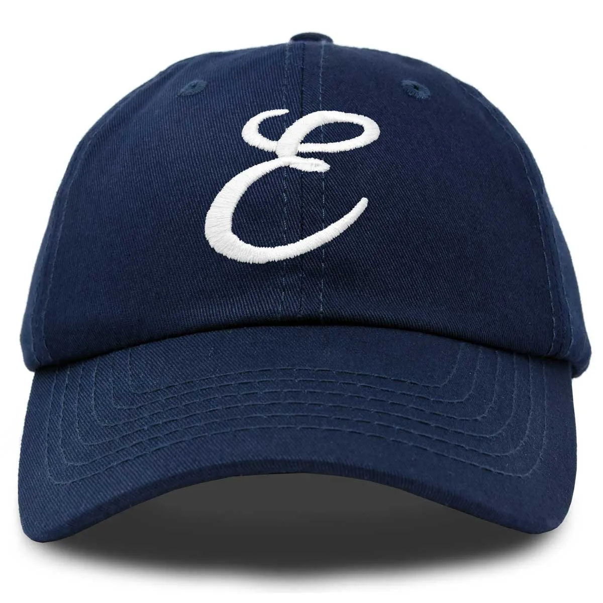 Dalix Initial Letter E Hat