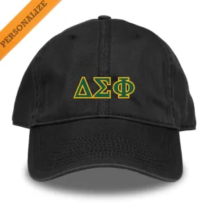 Delta Sig Personalized Black Hat