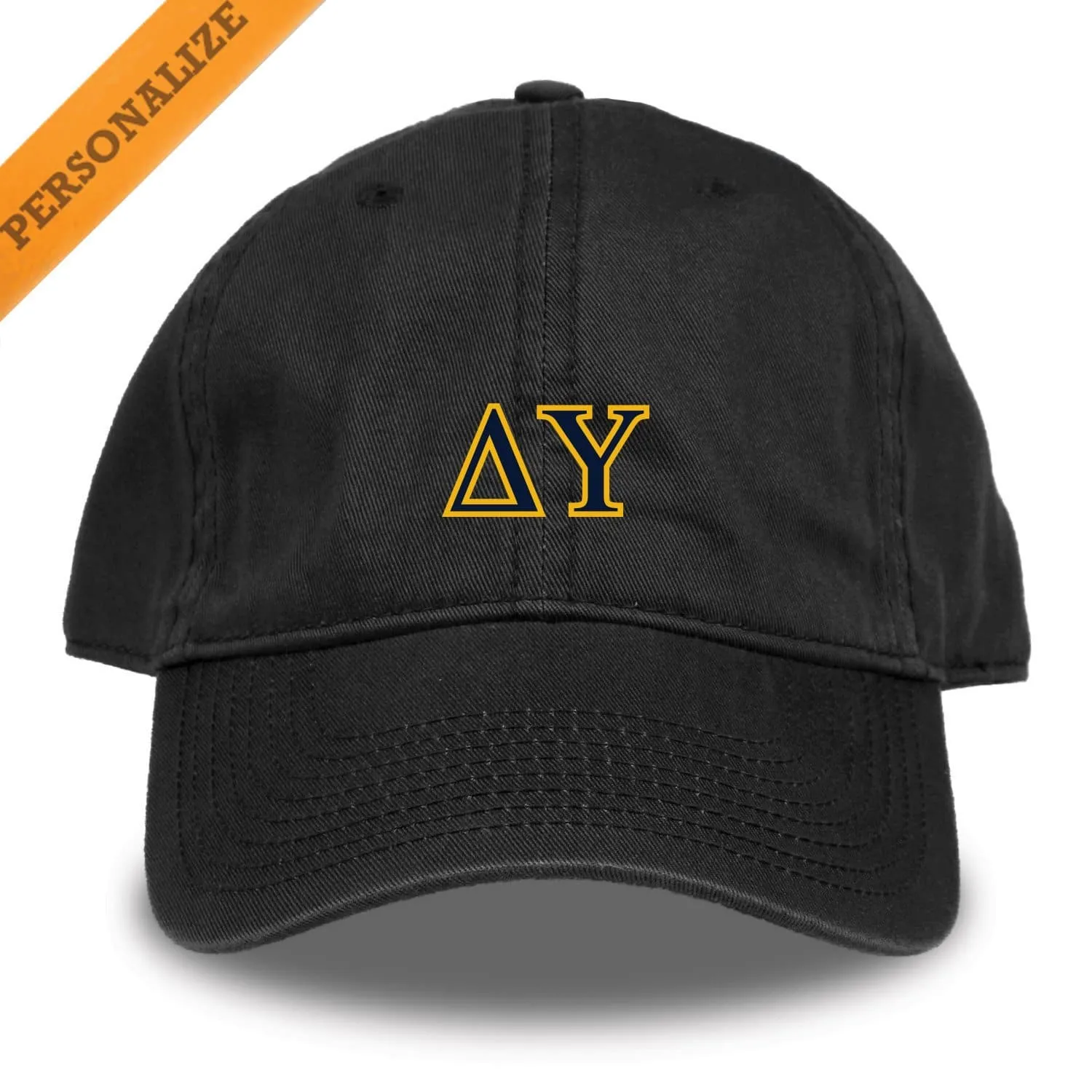 Delta Upsilon Personalized Black Hat