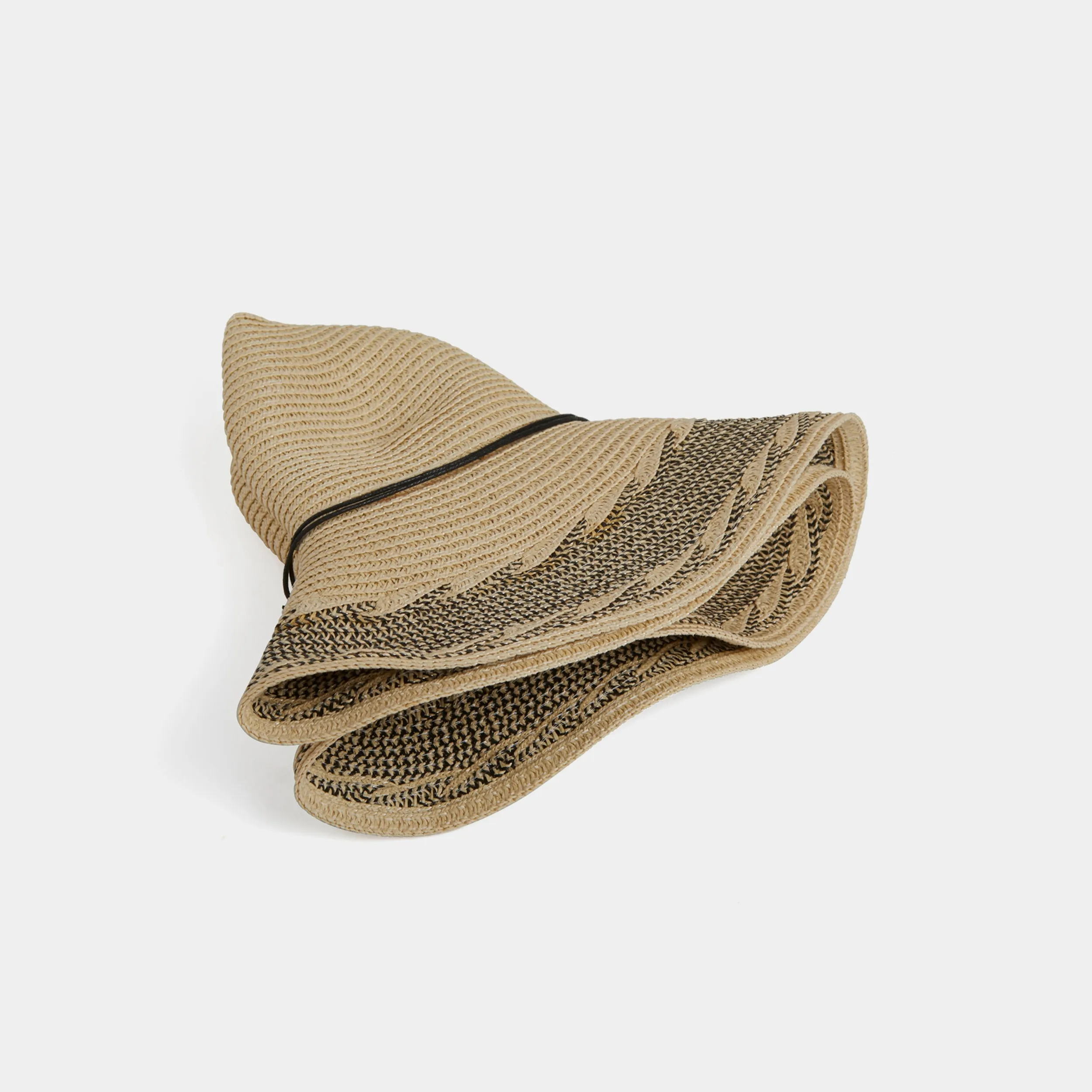 Demi Floppy Hat - Sand/Black