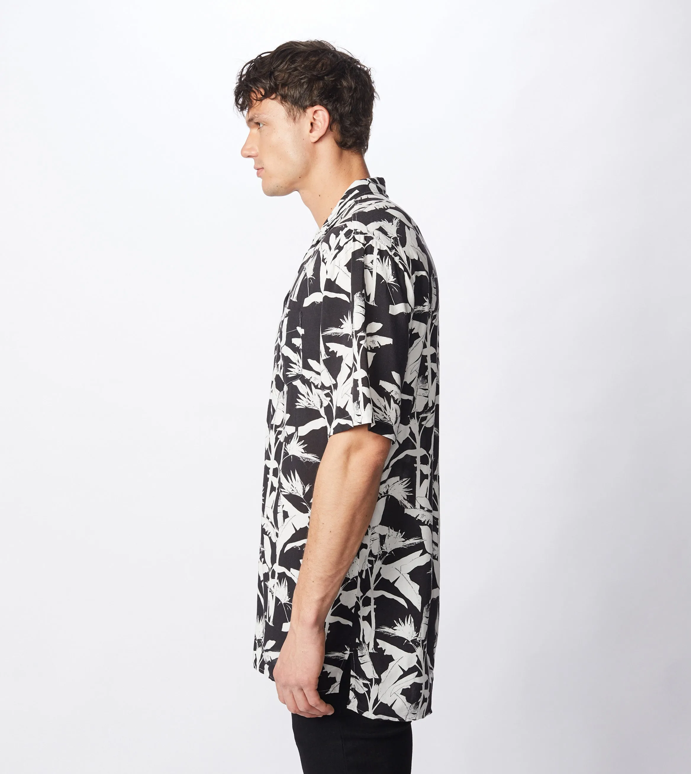 Diced SS Shirt Black/White