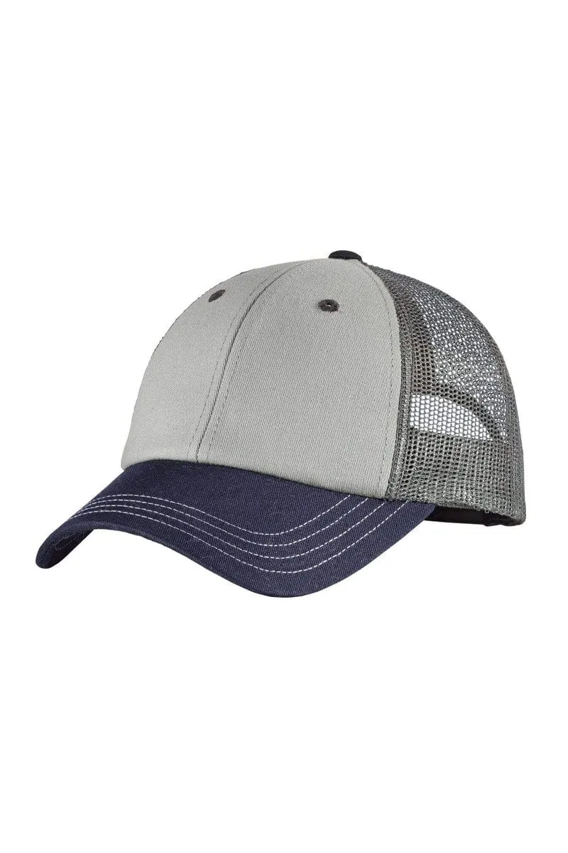 District DT616: Tri-Tone Mesh Back Cap