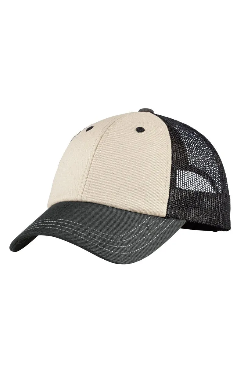 District DT616: Tri-Tone Mesh Back Cap